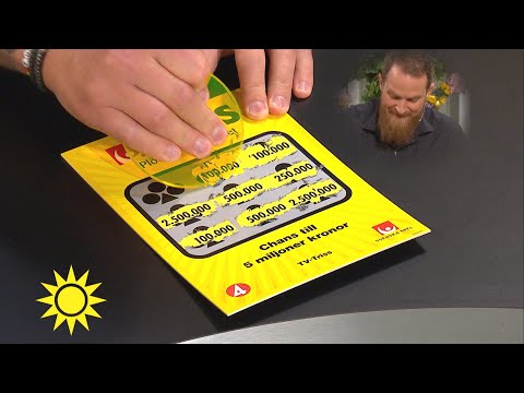 Trissvinnaren ”Det är helt fantastiskt” - Nyhetsmorgon (TV4)