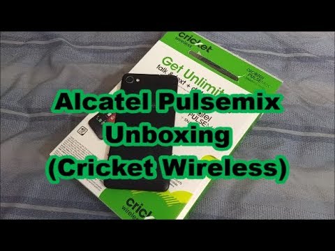 Alcatel Pulsemix Cricket Wireless Unboxing/First Look!
