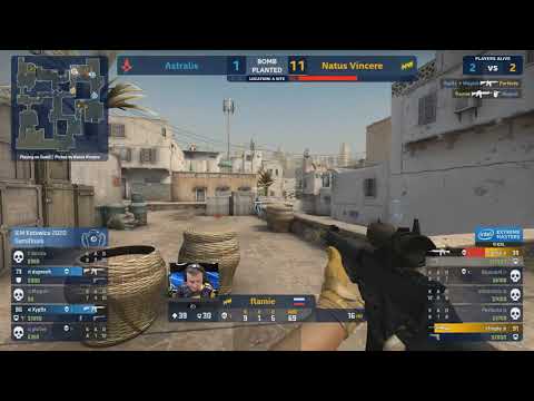 S1mple 1 vs 2 Clutch Astralis - CS:GO Highlights