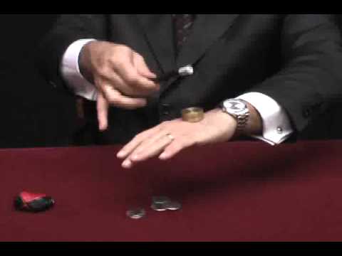 Okito Coin Box AluminumA0026 One Dollar by Tango Magic   Tricks   www octomagic com