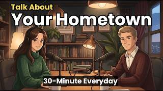 How to Talk About Your Hometown in English | 1000+ Active Words | English Conversation Practice