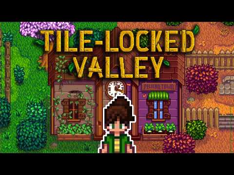 Completing the community center one tile at a time — Tile-Locked Valley ep.8
