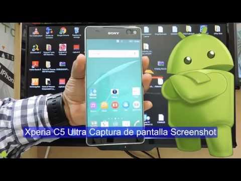 Xperia C5 Ultra Captura de Pantalla Screenshot E5506