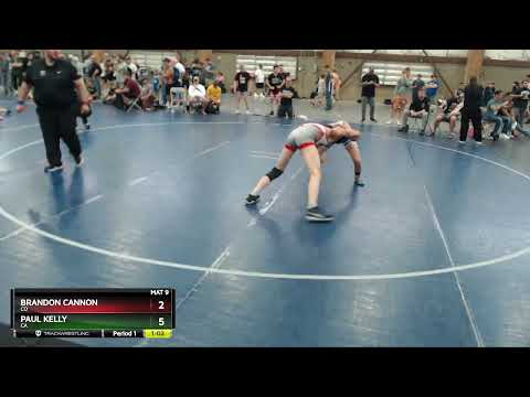 132 Lbs Semifinal - Brandon Cannon, CO Vs Paul Kelly, CA 353f