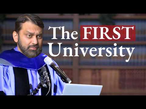 The Muslim Origins of Graduation Gowns and the Modern University System — Yasir Qadhi