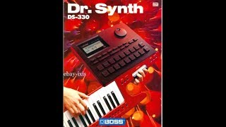 Video thumbnail for BOSS DS-330 DR. SYNTH Factory Demo Songs 1992 by Synthesizer Home