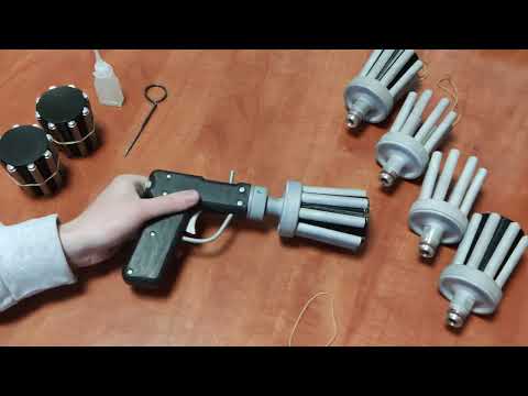 Сеткомёт «Дронобой» ДБР-1С/2-5, комплект 5 картриджей + доп. ствольная часть - фото 1 - id-p2862543886