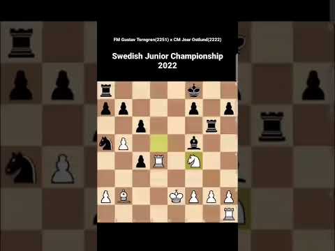 Round 1 Swedish Junior Championship 2022.