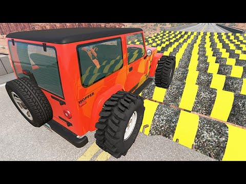 High Speed Random Car Jumps #121 – BeamNG.Drive