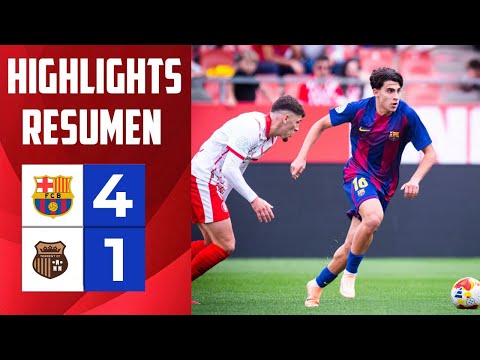 Barca Atletic 4-1 Torrent CF | Highlights | Toni Fernandez, Jofre Torrents⚽🎯