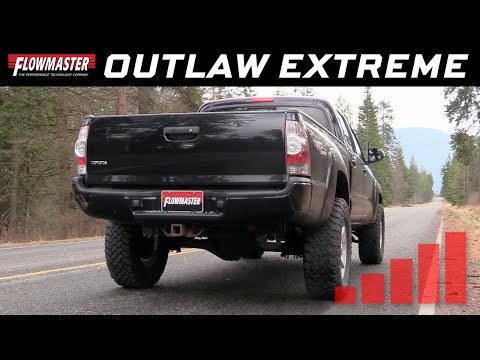 2005-2015 Toyota Tacoma 4.0L - Flowmaster Outlaw Extreme - 817960