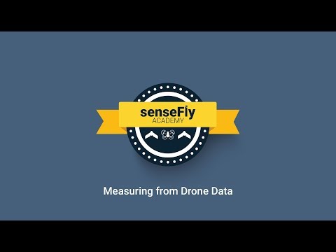 senseFly Academy — Measuring from drone data
