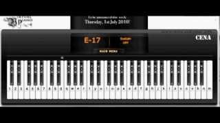 Download lagu Hair Like Snow (Fa Ru Xue) - JayChou - Virtual Piano with AutoKeyboard mp3