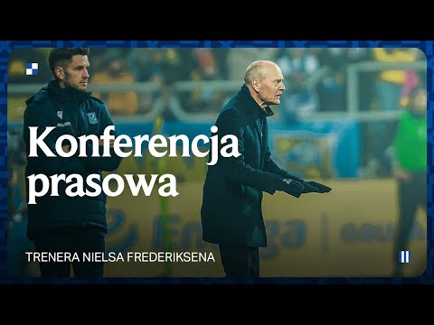 KONFERENCJA PRASOWA | Trener Niels Frederiksen po meczu z Arką Gdynia