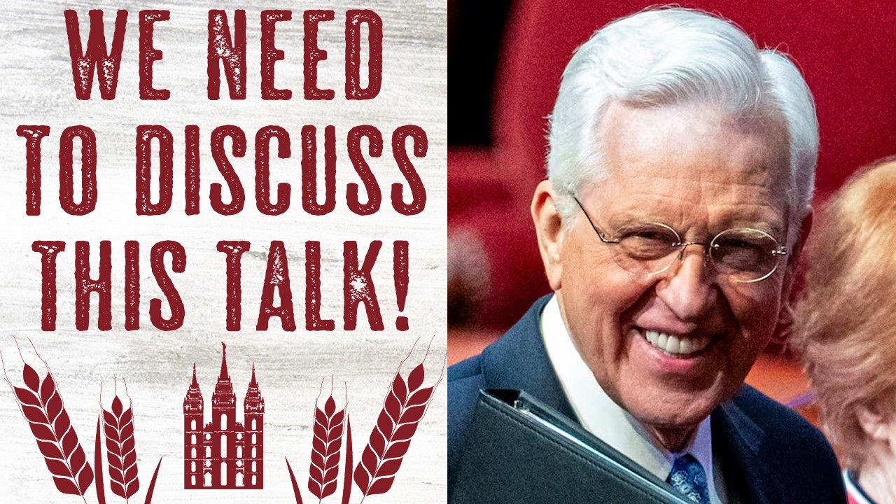 We Need to Discuss President Christofferson's Second Coming Talk!