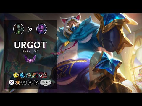Urgot Top vs Kennen - KR Master Patch 12.21