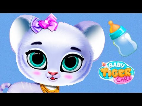 Fun Animal Care Games - Baby Tiger Care Virtual Pet.