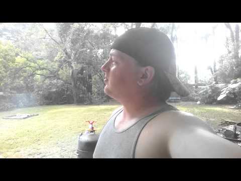 Smokin a pork shoulder