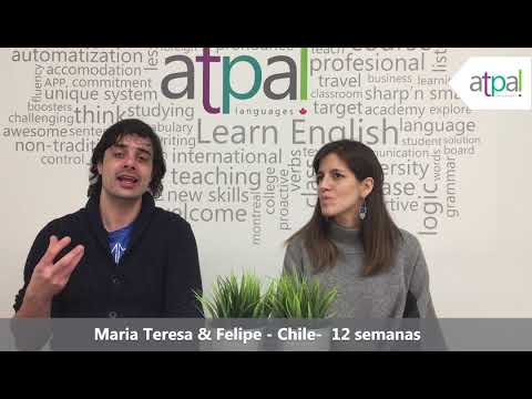 My Atpal Experience - Maria Teresa y Felipe - Chile - 12 semanas - Curso de Inglés