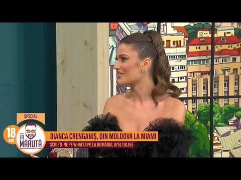 Bianca Crenganiș, din Moldova la Miami