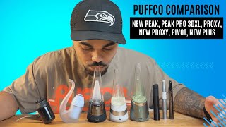 Puffco Comparison 2026: New Proxy, New Peak, Pivot, Peak Pro & Plus