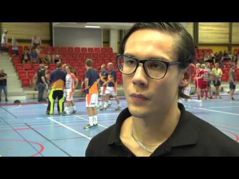 Johan Kihlblom efter matchen mot IBK Lockerud