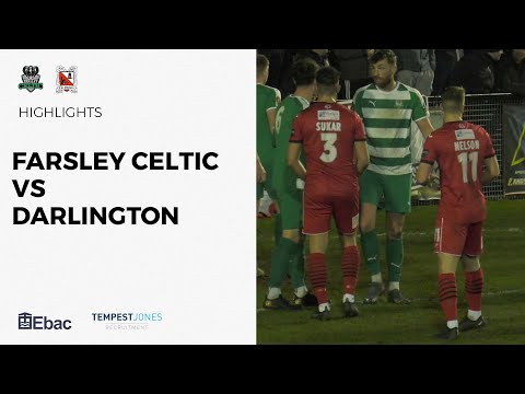 Farsley Celtic 3-1 Darlington - National League North - 2022/23