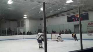 preview picture of video 'Hanover at Plymouth North Ice Hockey Game played on 1/21/15'
