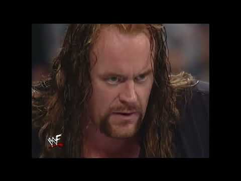 Triple H, Road Dogg & X-Pac vs Rock, Kane & The Undertaker. WWE Smackdown. June 8, 2000