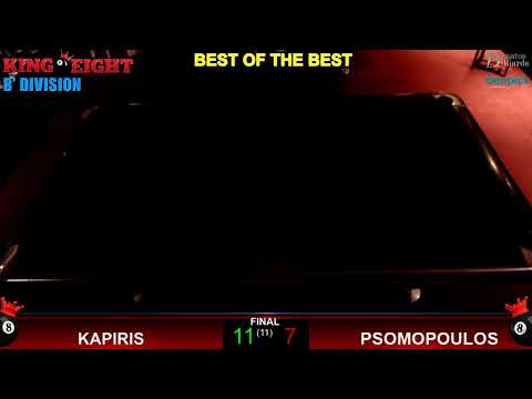 KING8 BEST OF THE BEST B' DIVISION 9-BALL FINAL DAY