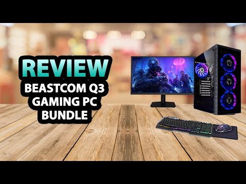 BEASTCOM Q3 Gaming PC Bundle with 24" LED Monitor ✅ Review
