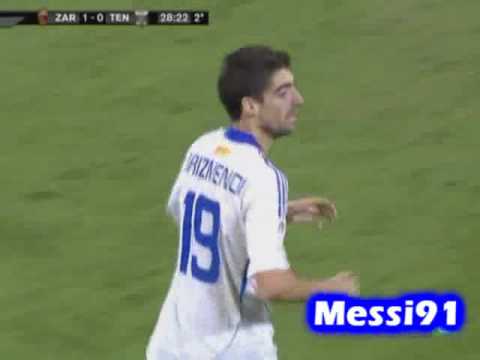 Gol de Arizmendi Zaragoza 1 - 0 Tenerife Jornada Liga BBVA