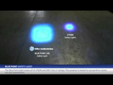 Blue Point LED Forklift Safety Light