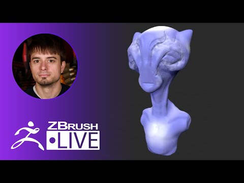 ZClassroom LIVE: Sculpting Basics with Pixologic Joseph Drust - ZBrush 2020
