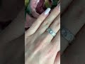 Серебряное кольцо с фианитами