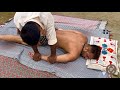 Street ASMR Amazing Massage Therapy Kushti Tail Malish Shan Pehlwan Therapy