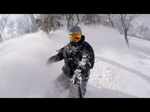GoPro Line of the Winter: Kiryn Clay - Japan 3.22.15 - Snow