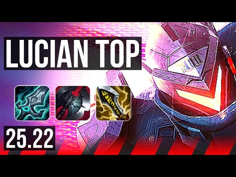 LUCIAN vs JAX (TOP) | NA Master | 25.22