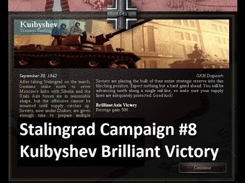 Lets Play: Unity of Command - Stalingrad Campaign: Kuibyshev Brilliant Victory (HD)