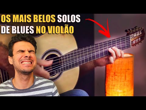 BEAUTIFUL BLUES SOLOS ON CLASSICAL GUITAR