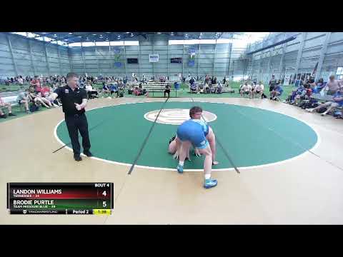 182 Lbs Round 1 (8 Team) - Landon Williams, Tennessee Vs Brodie Purtle, Team Missouri Blue 3678