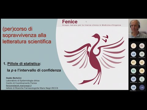 (per)corso di sopravvivenza alla letteratura scientifica: "Pillole di Statistica"