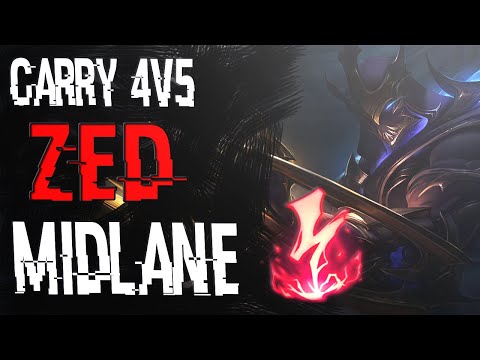 Zed potenza mondiale carriando 4v5 con il jungler in seduta spirituale.