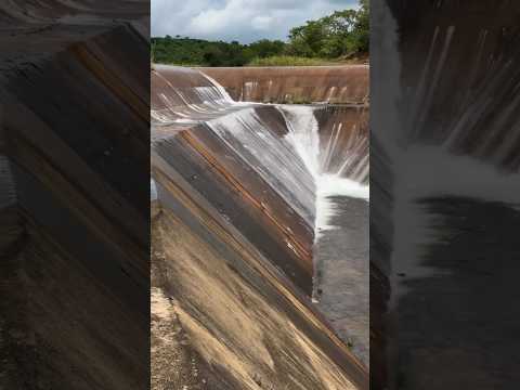 Espetacular Sangria Açude Cachoeira em Aurora Ceará águas para Castanhão 11/03/2026