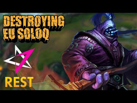 Destroying EU SoloQ: J Team Rest - Jax Top Lane - KDA 14/2/12