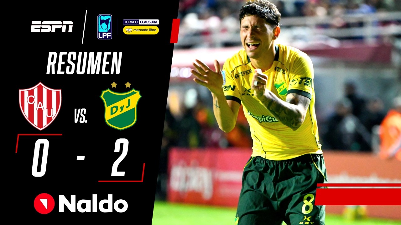 GOLAZOS DE GUTIÉRREZ Y PÉREZ EN LA VICTORIA DEL HALCÓN | Unión 0-2 Defensa y Justicia | RESUMEN