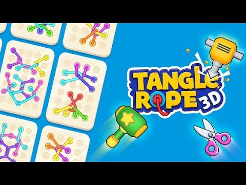Twisted Rope 3d: Tangled Line (by Dead Pixel) IOS Gameplay Video (HD)