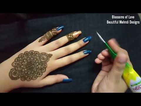 ज्वेलरी मेहँदी Eid Special || Jewellery Mehndi Design 2018 || How to apply jewellery mehndi design Video