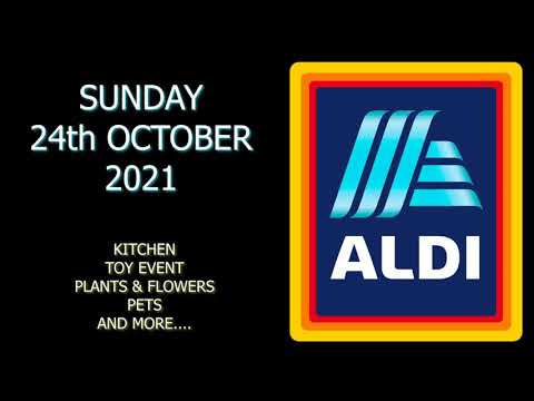 Aldi Special Buys Sunday 24th October 2021