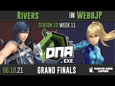 DNA.EXE S10:W11 - Rivers (Chrom) Vs. EDM | WebbJP (Zero Suit Samus) - Grand Finals